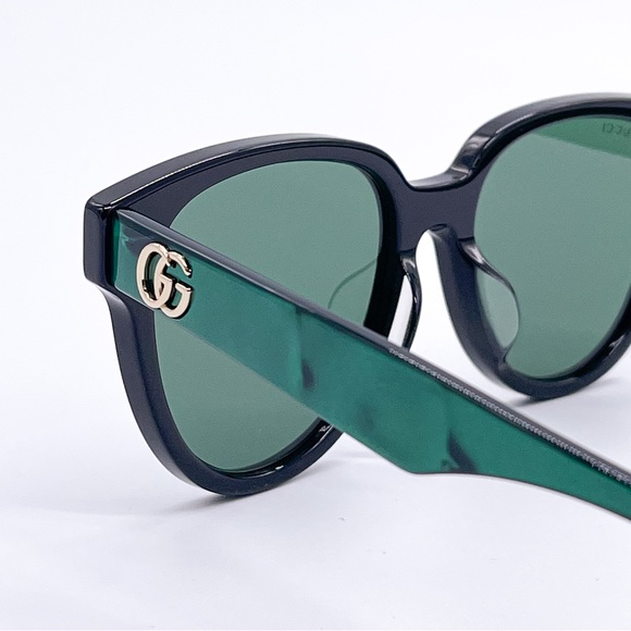 NEW GUCCI WOMEN GREEN SUNGLASSES GUCCI GG0960SA 001 - Picture 6 of 7
